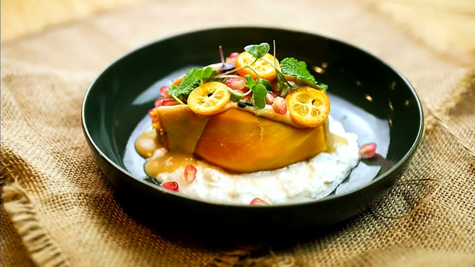 Plat de carbassa amb iogurt grec